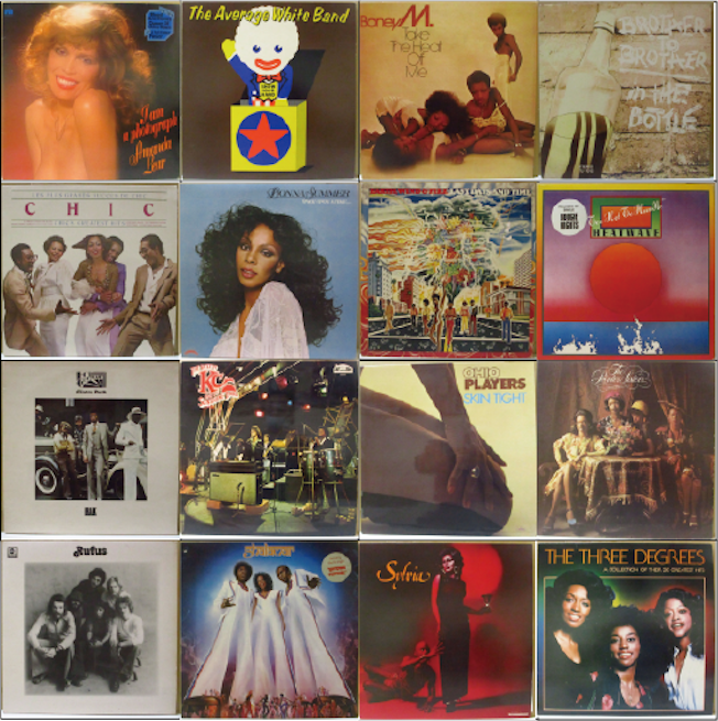 UK-EU品メインで、70's〜80's ファンク、ディスコ、甘茶ソウル、ブラコン 各種レア LP x 55点売り出し! ¥ 2000〜¥3000 代のチープ品(多)!
