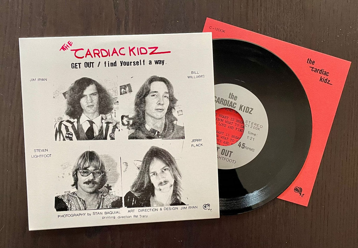 CARDIAC KIDZ, THE (ザ ・カーディアック・キッズ) - Get Out / Find Yourself A Way (Italy 限定再発 7"/ New)