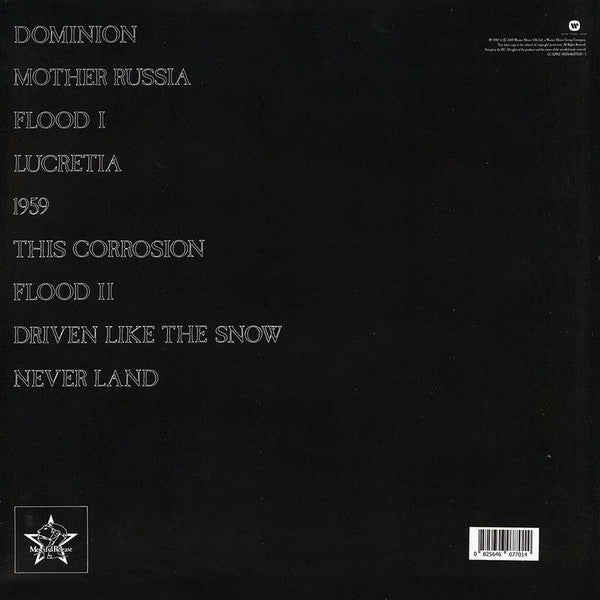 SISTERS OF MERCY, THE (ザ・シスターズ・オブ・マーシー) - Floodland (EU 限定復刻再発 LP/NEW)