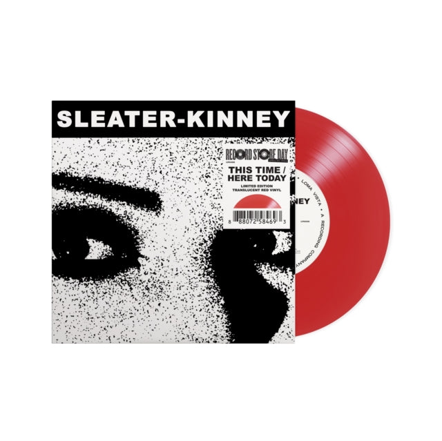 SLEATER KINNEY (スリーター・キニー) - This Time / Here Today (US RSD 2024 「2,000枚限定レッドヴァイナル」 7インチ/NEW) 予価 ¥2800