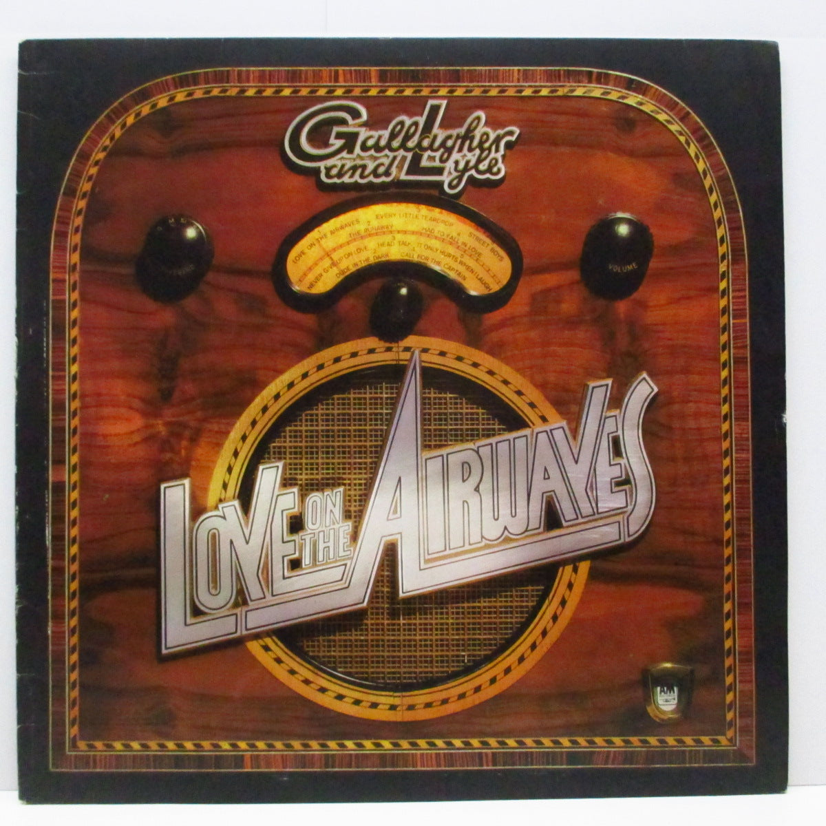 GALLAGHER & LYLE (ギャラガー&ライル) - Love On The Airwaves (UK オリジナル LP+インサート)