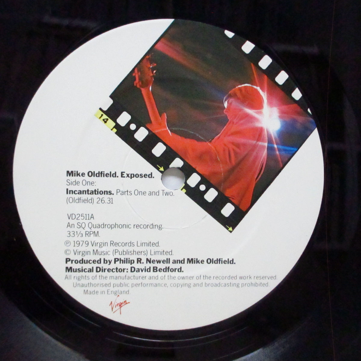 MIKE OLDFIELD (マイク・オールドフィールド) - Exposed (UK 限定「クアドラフォニック」 2xLP/光沢見開きジャケ) '79年初ライブアルバム !