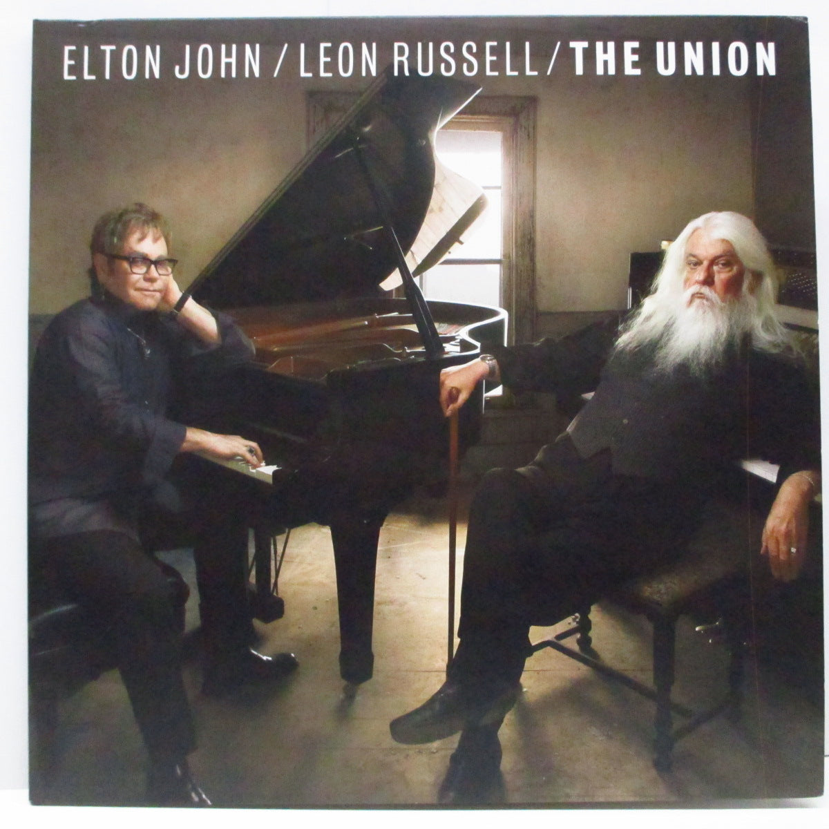 ELTON JOHN / LEON RUSSELL (エルトン・ジョン / レオン・ラッセル) - The Union (EU オリジナル 2xLP+インナー/見開ジャケ) 2010年2枚組!