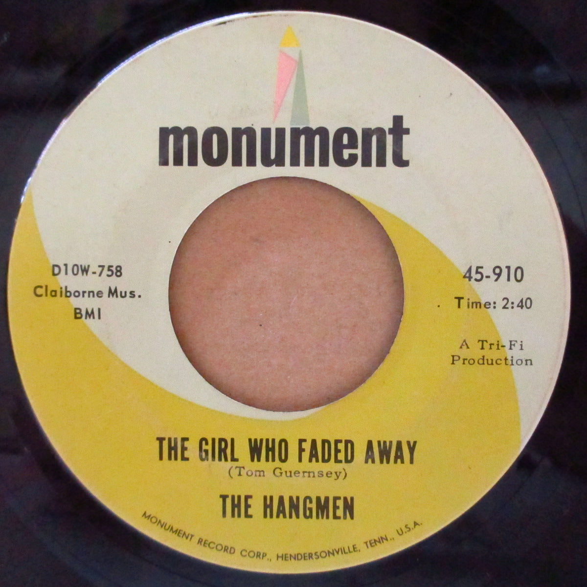 HANGMEN, THE (ザ・ハングメン) - What A Girl Can't Do (US '65 オリジナル7インチ) MOD-R&Bガレージ名曲!