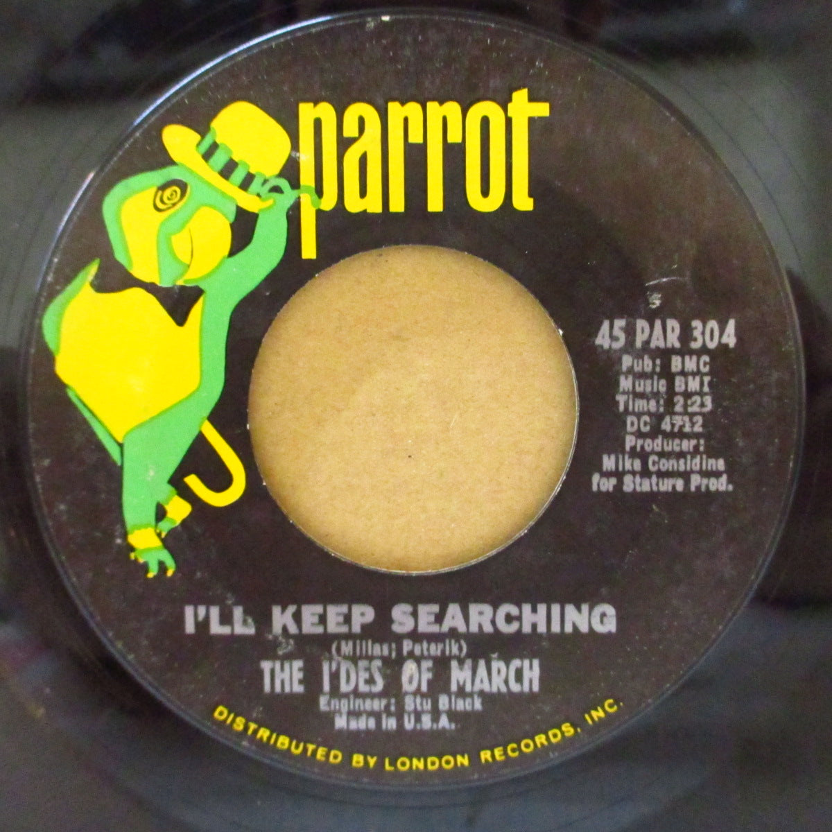 IDES OF MARCH, THE (ジ・アイズ・オブ・マーチ) - You Wouldn't Listen (US '66 パロット社再発 7インチ) 清涼美メロ・ポップ & ペブルス収録サイケ・ガレージ!