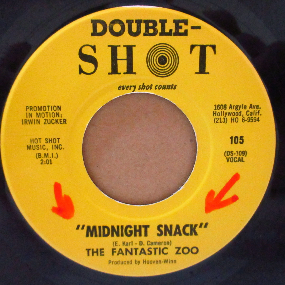 FANTASTIC ZOO, THE (ザ・ファンタスティック・ズー) - This Calls For A Celebration / Midnight Snack (US '66 オリジナル 7インチ)フォーキー・ソフト・サイケ・ガレージ!
