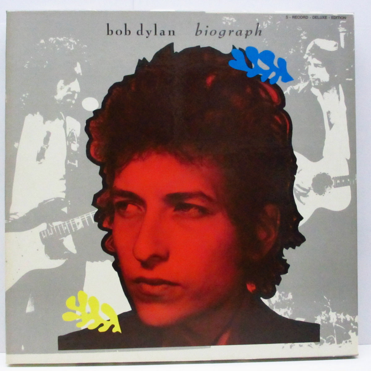 BOB DYLAN (ボブ・ディラン) - Biograph (EU オリジナル 5xLP+ブックレット2冊/ボックスセット) 5枚組LP ! デラックスエディション!