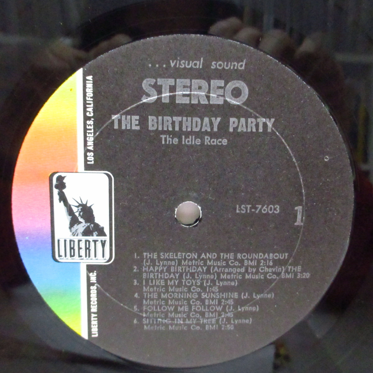 IDLE RACE (アイドル・レース) - Birthday Party (US オリジナル「ステレオ」 LP) 1968年デビューアルバム !