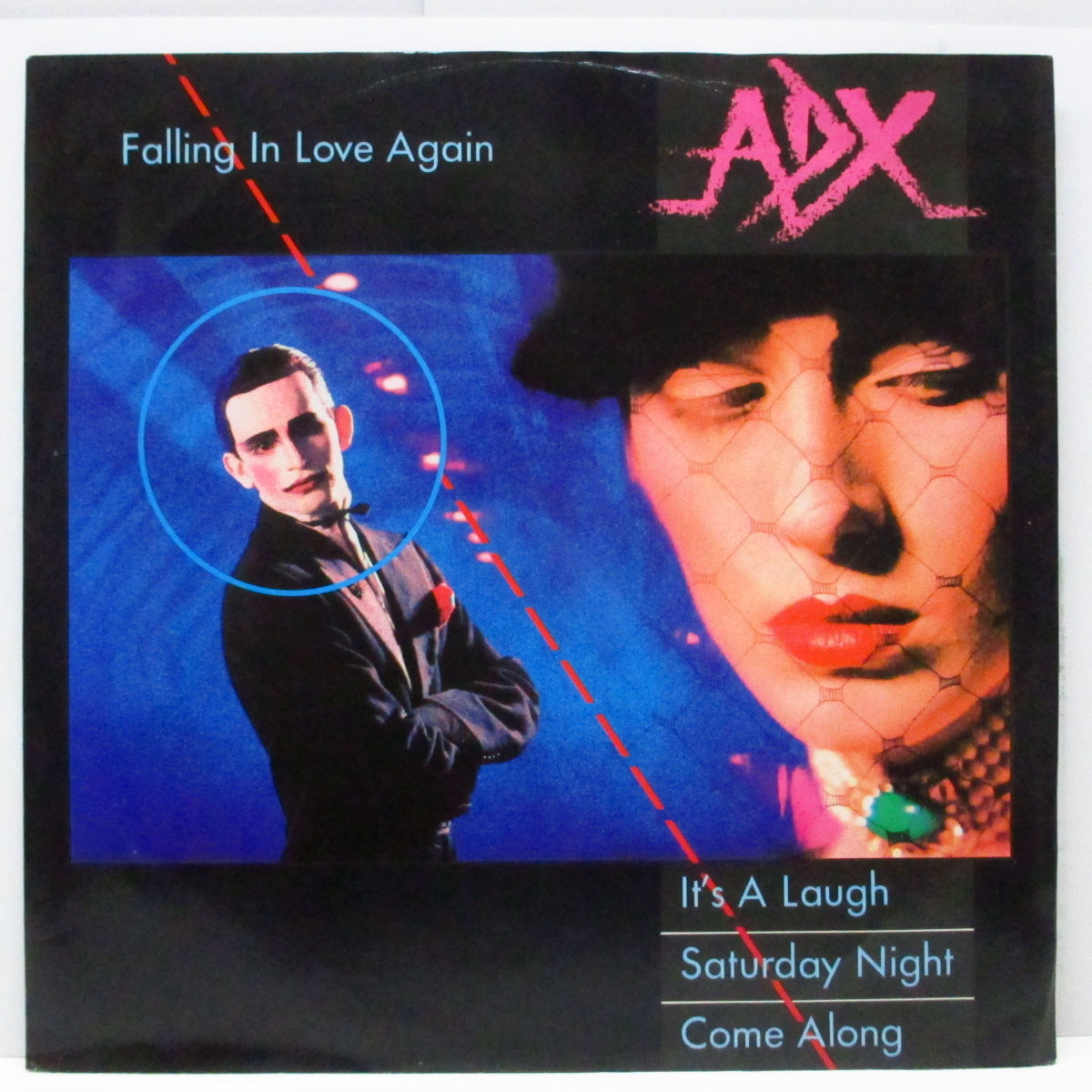 ADX (A.K.A. The Adicts) (ジ・アディクツ) - Falling In Love Again (UK オリジナル 12") '85年「ADX」名義での2作目!