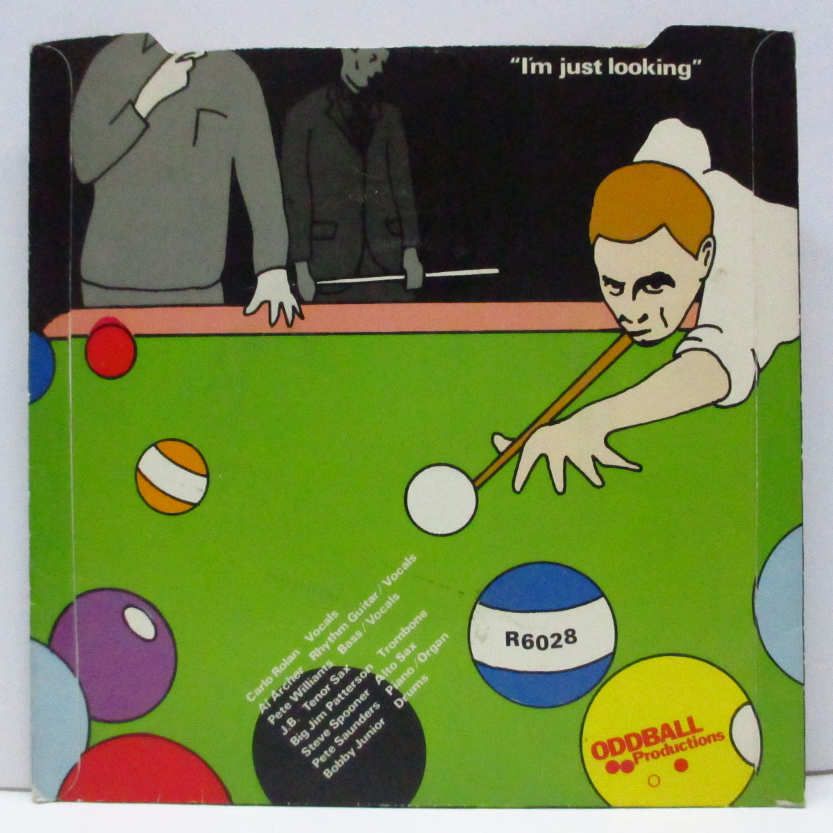 DEXYS MIDNIGHT RUNNERS (ディキシーズ・ミッドナイト・ランナーズ) - Dance Stance / I'm Just Looking (UK オリジナル 7"+光沢固紙折り返ジャケ)