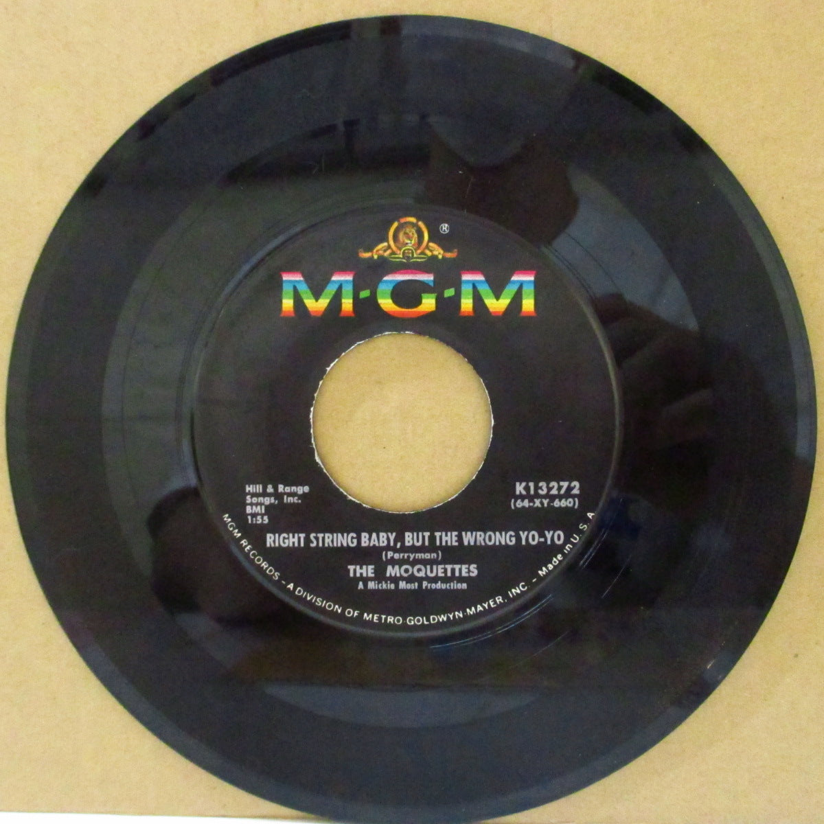 MOQUETTES, THE (ザ・モケッツ) - Right String Baby, But The Wrong Yo-Yo (US '64 オリジナル7インチ)フルール・ド・リスのメンバー在籍MODビート・カバー!