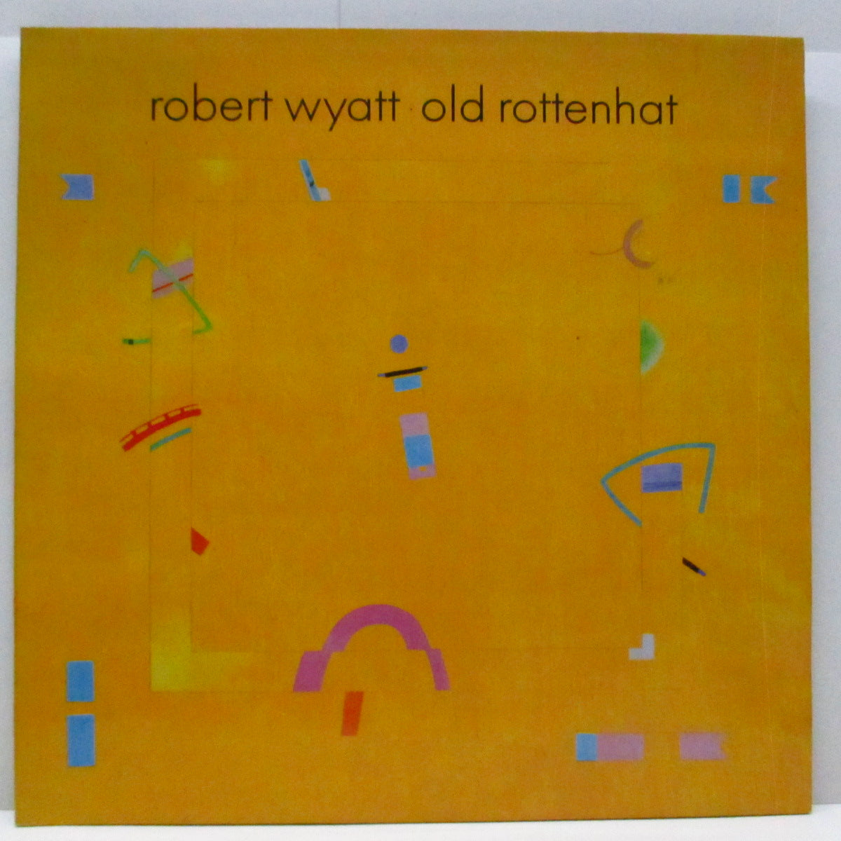 ROBERT WYATT (ロバート・ワイアット) - Old Rottenhat (UK オリジナル LP/光沢見開きジャケ)