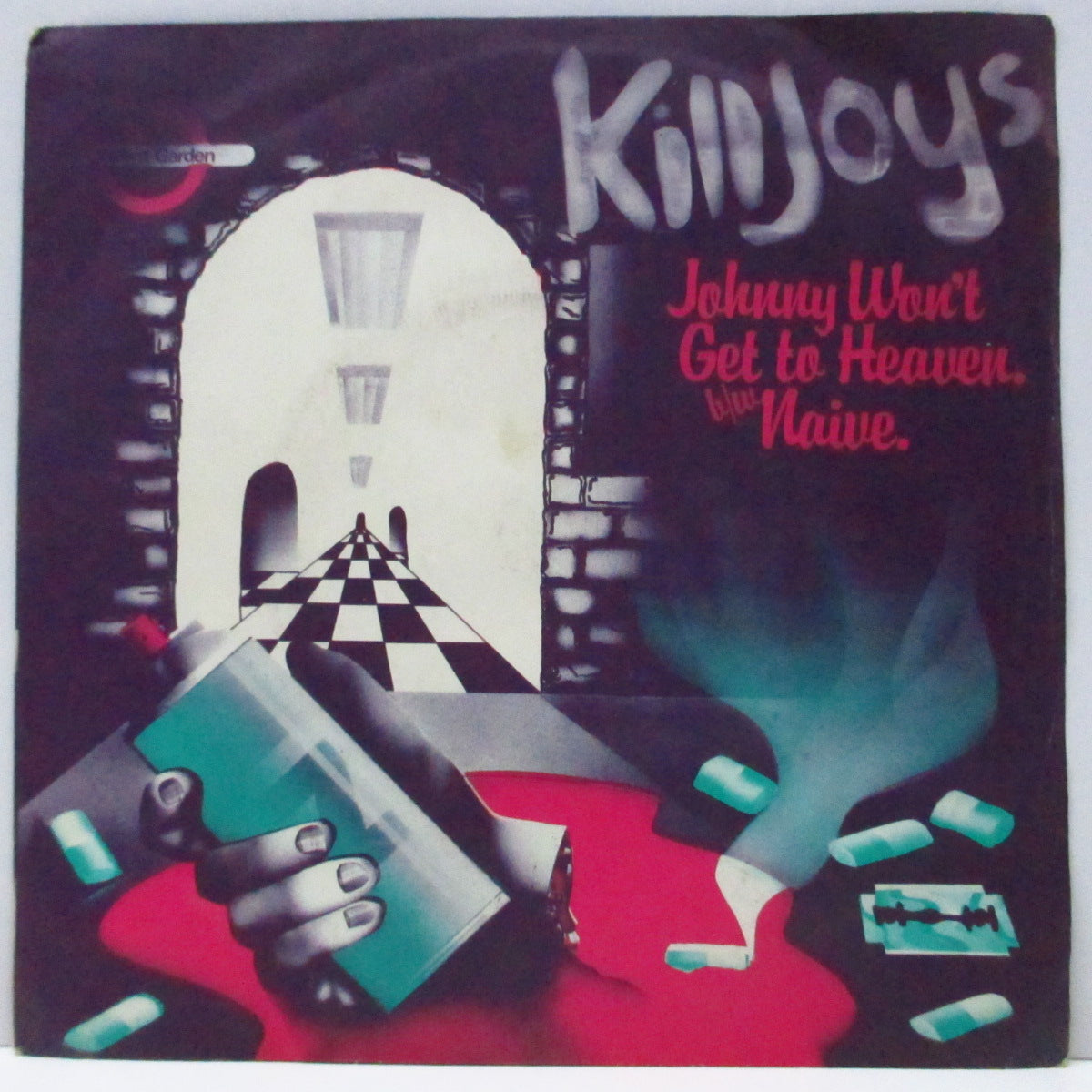 KILLJOYS, THE (キルジョイズ) - Johnny Won't Get To Heaven (UK 初回オリジナル「ピンクラベ」7"/マットソフト紙ジャケ) '77年唯一シングル!