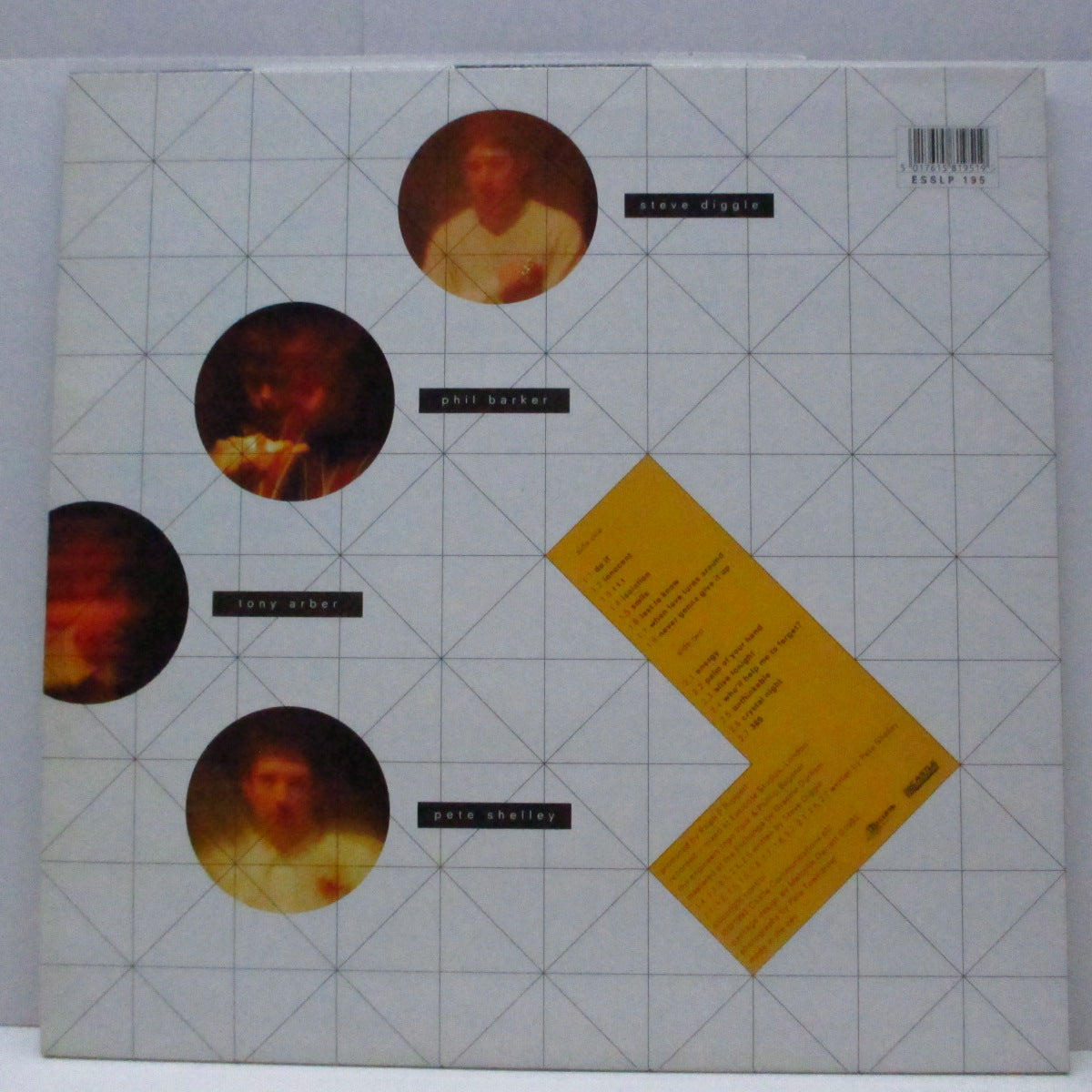 BUZZCOCKS (バズコックス) - Trade Test Transmissions (UK オリジナル LP) '93年再結成第一弾アルバム!