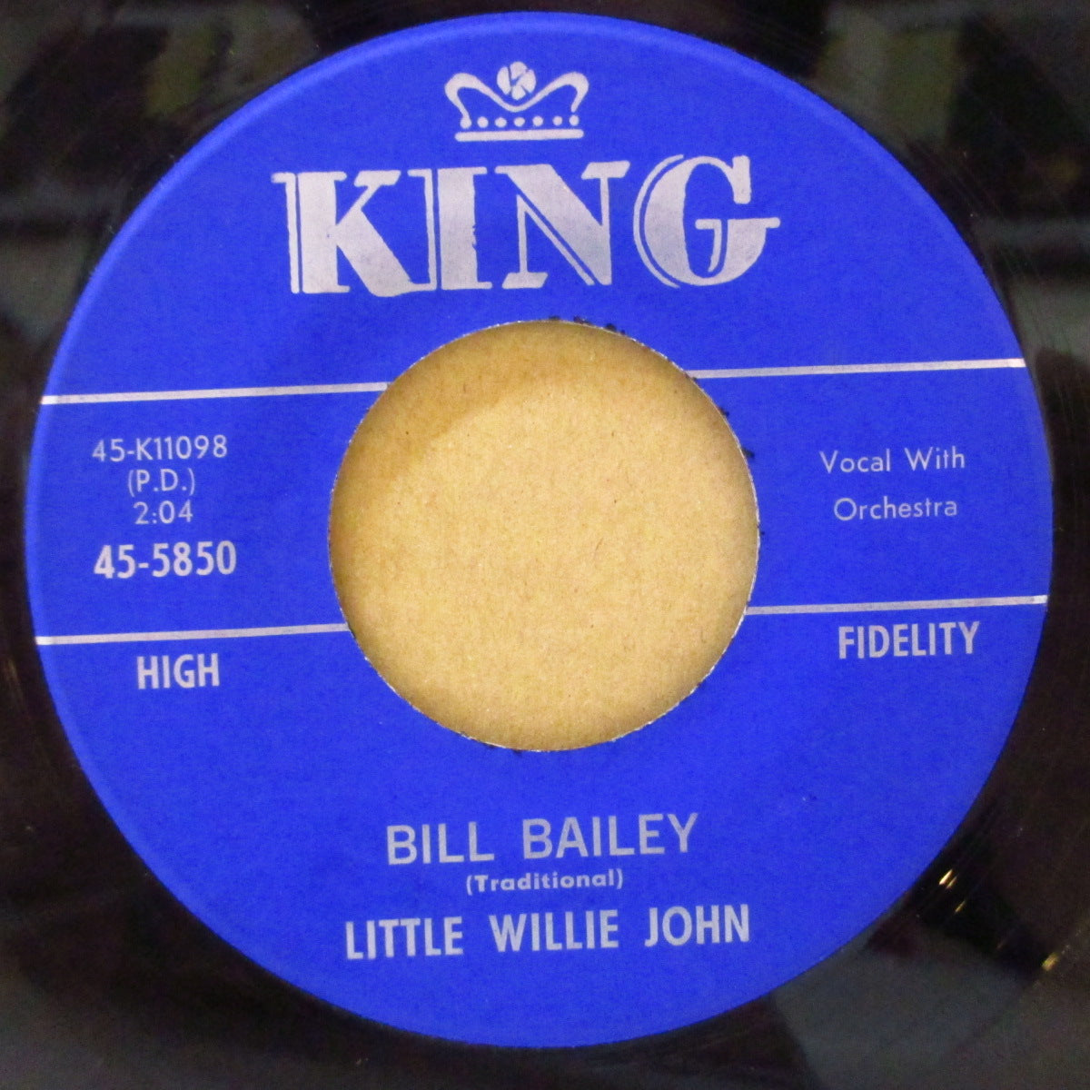 LITTLE WILLIE JOHN (リトル・ウィリー・ジョン) - Bill Bailey (US '64 オリジナル 7インチ) クール JAZZY-R&Bカヴァ!