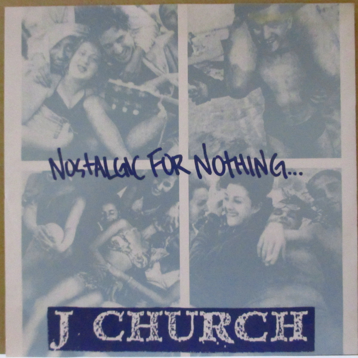 NAILS OF HAWAiiAN / J CHURCH (ネイルズ・オブ・ハワイアン / J・チャーチ) - Split (Japan '94 オリジナル4曲入り33回転スプリット 7インチ/光沢ソフト紙ジャケ)