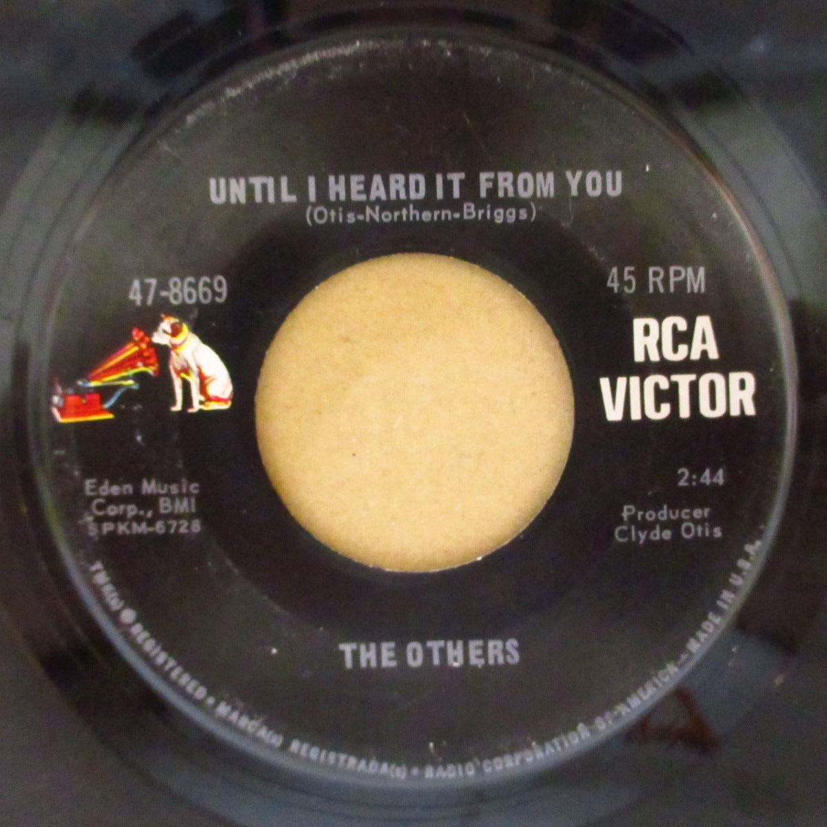 OTHERS, THE (ジ・アザーズ) - I Can't Stand This Love, Goodbye (US '65 初回オリジナル 7インチ)「ペブルスVol.8」収録ガレージ・パンク・クラシック!