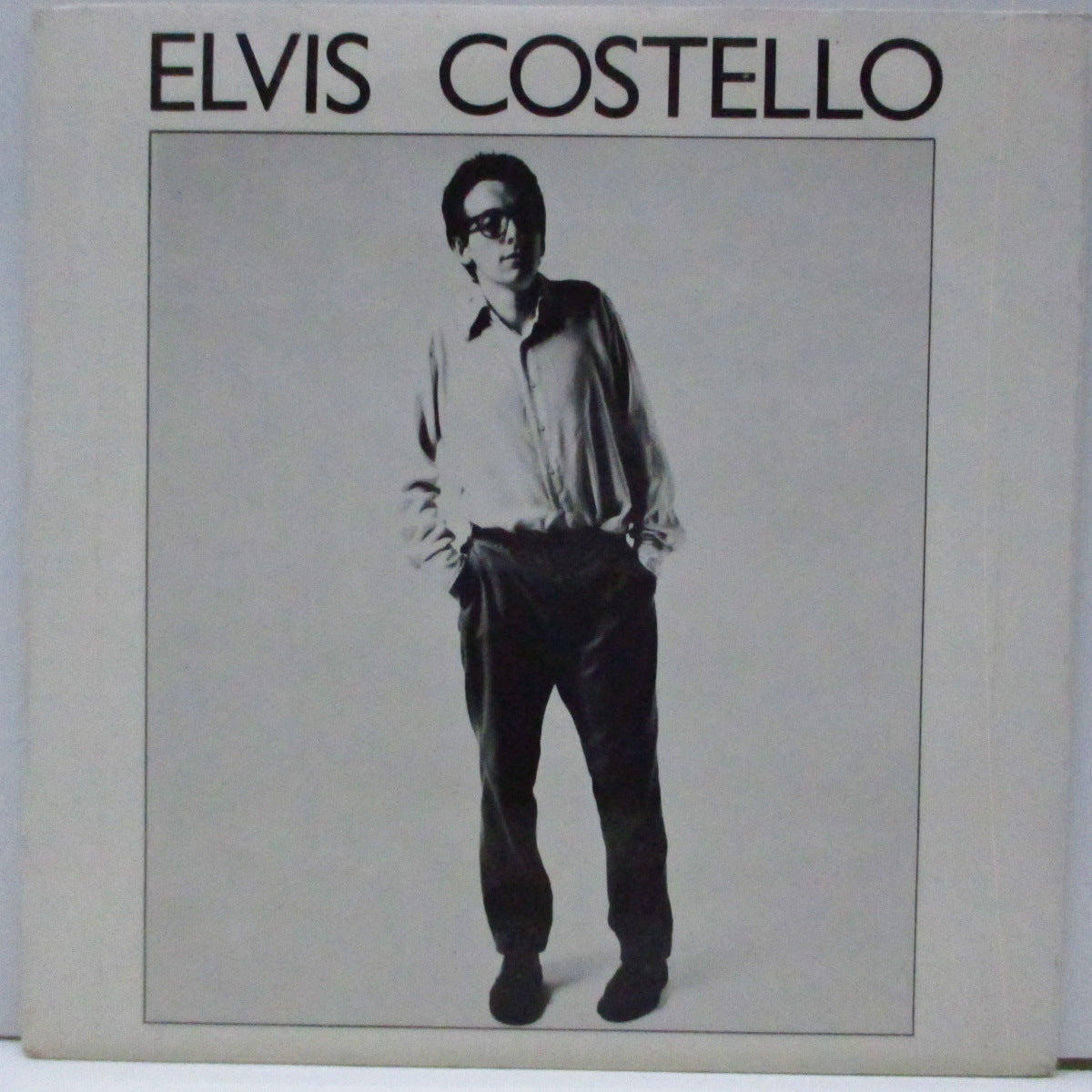 ELVIS COSTELLO (エルヴィス・コステロ) - Less Than Zero (UK '79 再発 7"/表面コーティング折り返ジャケ) レア!別ミックスバージョン!