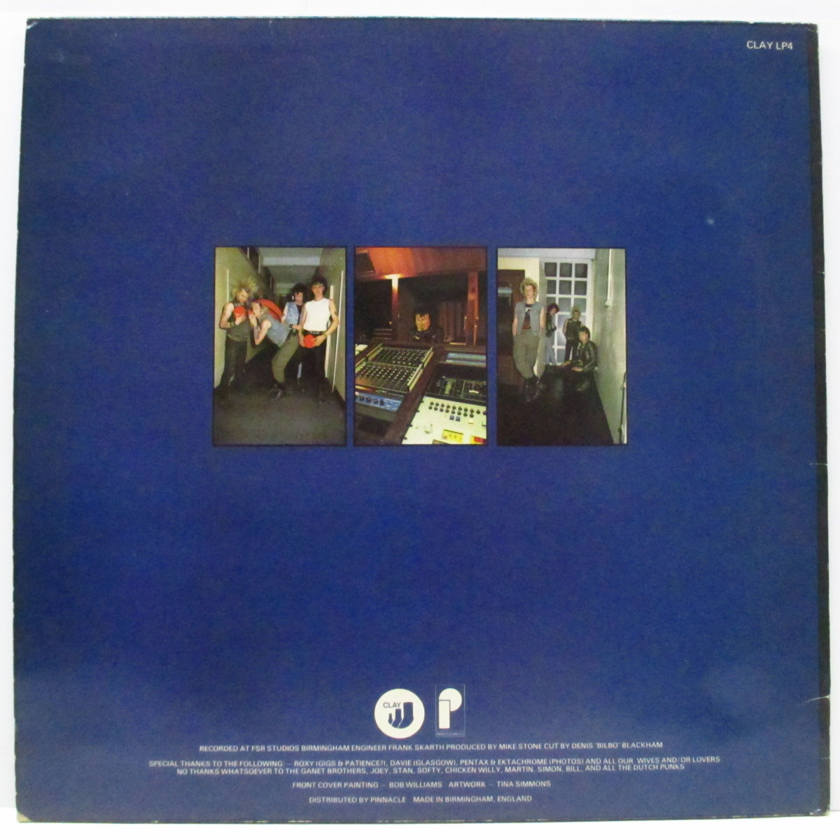 Charged G.B.H (チャージド G.B.H) - City Baby Attacked By Rats (UK オリジナル「白ロゴ / 黒ラベ」LP+インサート)'82年ファースト!
