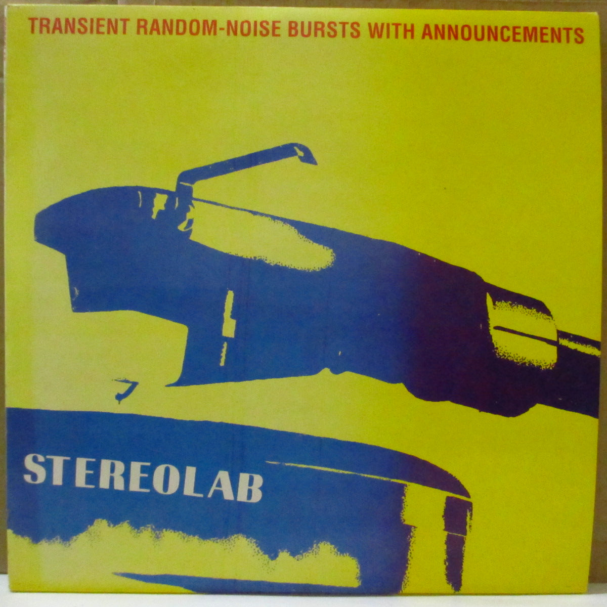 STEREOLAB (ステレオラブ) - Transient Random-Noise Bursts With Announcements (UK オリジナル 2xLP+固紙インナー) '93年3rdアルバム