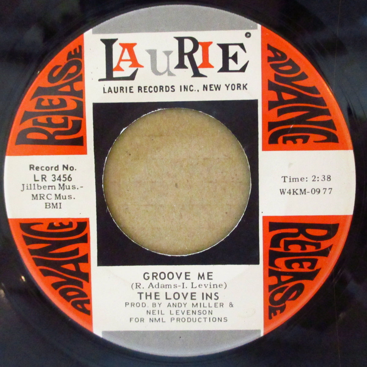 LOVE INS, THE (ザ・ラブ・インズ) - Red Light - Green Light (US '68 アドバンス・プロモ・ラベ7インチ)ミッドテンポ・バブルガム調の美メロ・ソフト・ポップス!