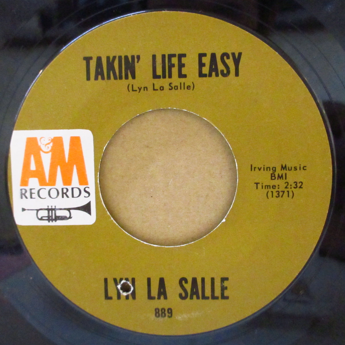 LYN LA SALLE (リン・ラ・サール) - Randee Ram-Jet (US '67 A&M社再発 7インチ) 英国フリークビート調のアップテンポ・MODガレージ!