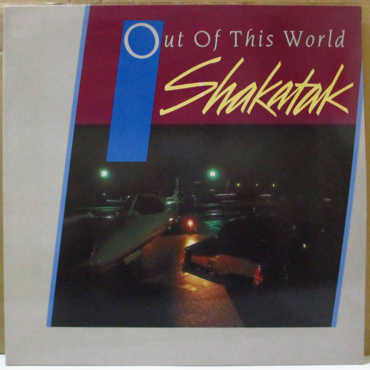 SHAKATAK (シャカタク) - 今夜はセンチメンタル:Out Of This World (Japan オリジナル LP+ソフト紙インサート/帯欠) '83年4thアルバム