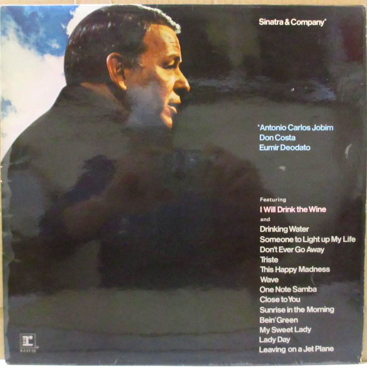 FRANK SINATRA (フランク・シナトラ) - Sinatra & Company (UK '71 再発品番「K-44115/ワーナーロゴ無しブラウン・ラベ」ステレオLP) ボサノヴァ,ソフトロック挑戦名作