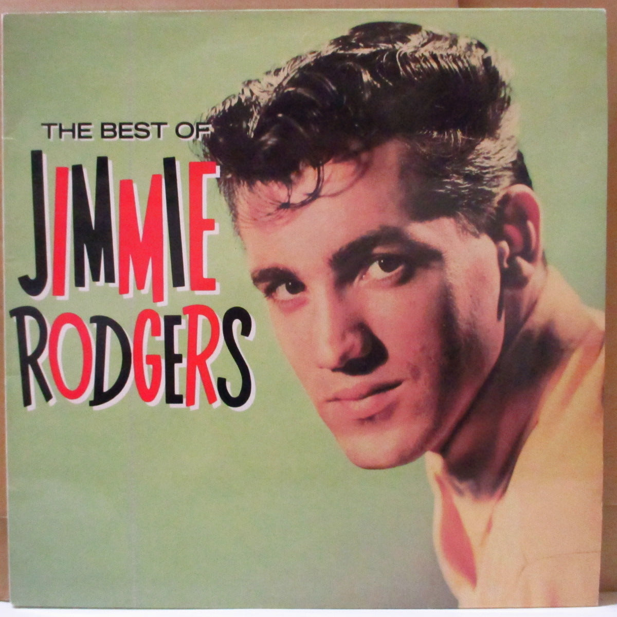JIMMY RODGERS (ジミー・ロジャース) - The Best Of Jimmie Rodgers (UK '90 オリジナル編集ステレオ LP)米ティーン・シンガー7〜'62年黄金期ベスト