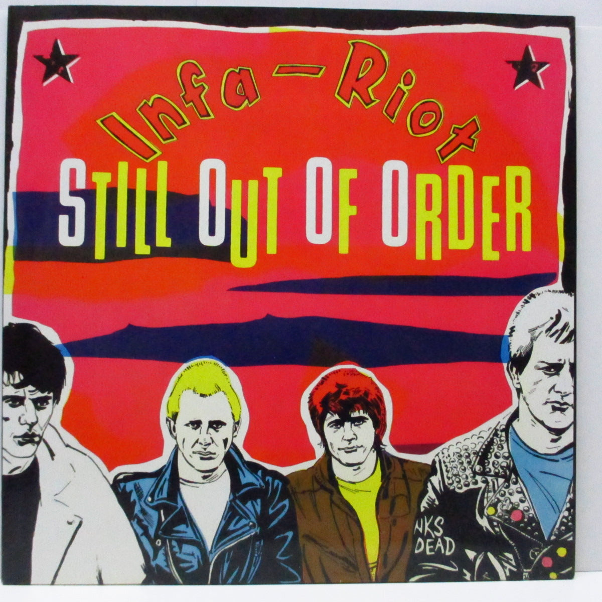 INFA-RIOT (インファ・ライオット) - Still Out Of Order (UK '97 再発 LP+インサート/AHOY LP 10) '82年ファースト!