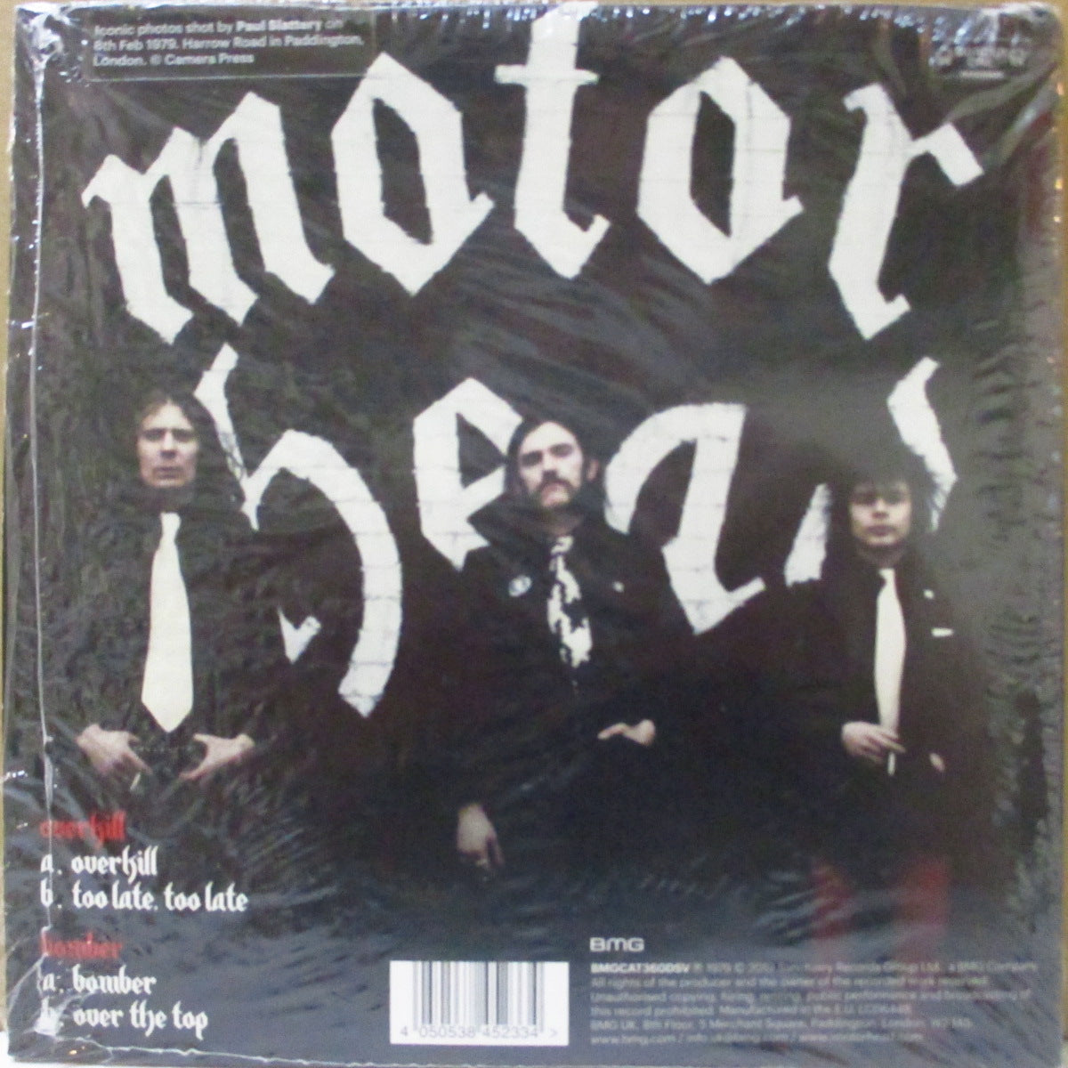 MOTORHEAD (モーターヘッド) - Overkill / Bomber (UK-US 「RSD 2019」 6,000枚限定リマスター再発4曲入りピクチャー7インチx2枚組+レアステッカー付き見開きジャケ)