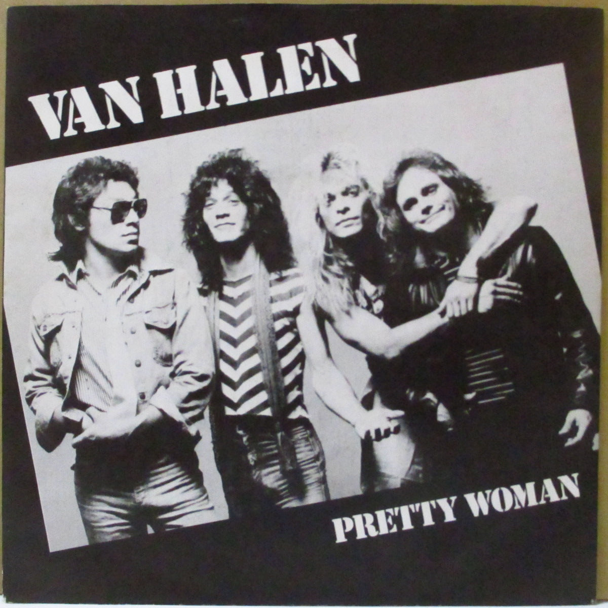 VAN HALEN (ヴァン・ヘイレン) - Pretty Woman (UK '82 オリジナル 7インチ+光沢ソフト紙ジャケ)