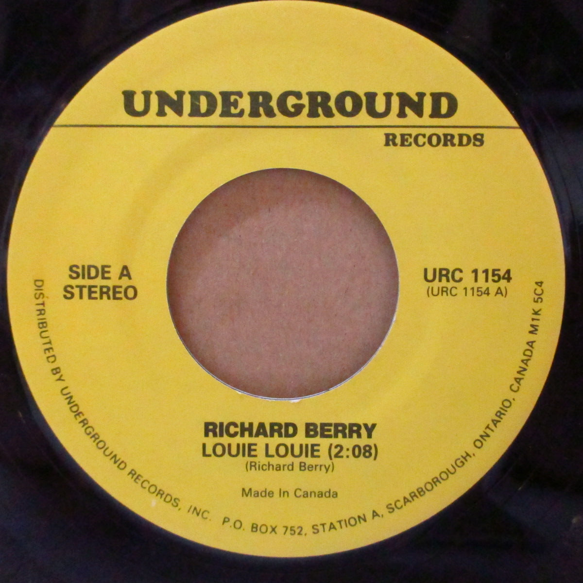 RICHARD BERRY / THE BERMUDAS (リチャード・ベリー / ザ・バミューダス) - Louie Louie / Donnie (US 70's 再発カップリング7インチ) R&B大名曲とティーンバラッド