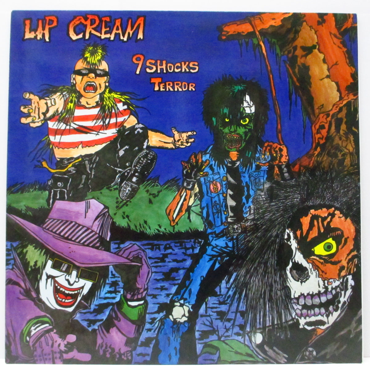 LIPCREAM (リップクリーム) - 9 Shocks Terror (Japan 初回オリジナル「日本プレス」12"+インサート)