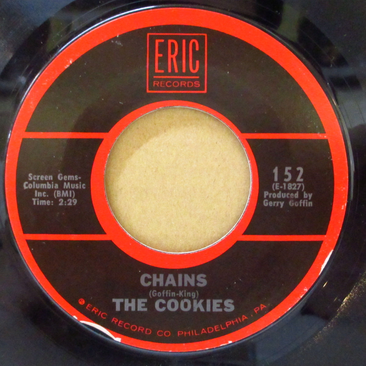 COOKIES, THE (ザ・クッキーズ) - Chains / Don’t Say Nothin’ Bad (US 70's 再発7インチ)キャロル・キング溺愛ガールグループ、ヒット2曲カップリング