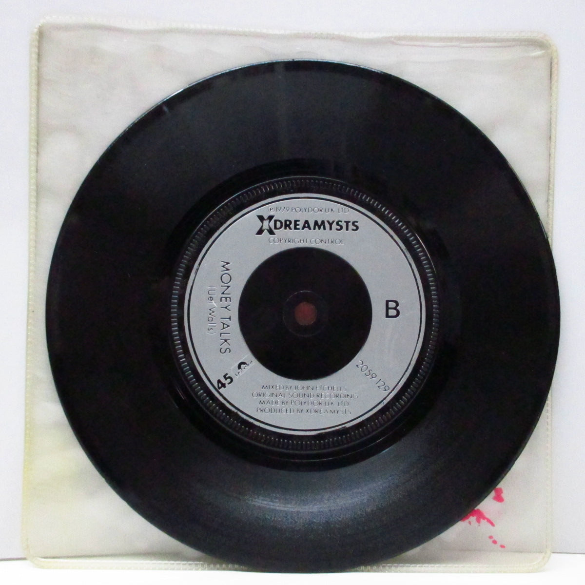 XDREAMYSTS, THE (ジ・エックスドリーミスツ) - Bad News (UK オリジナル 7"/PVC) '79年セカンド!