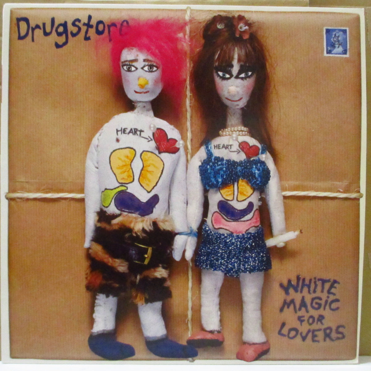 DRUGSTORE (ドラッグストア) - White Magic For Lovers (UK オリジナル LP+固紙インナー) '98年2ndアルバム