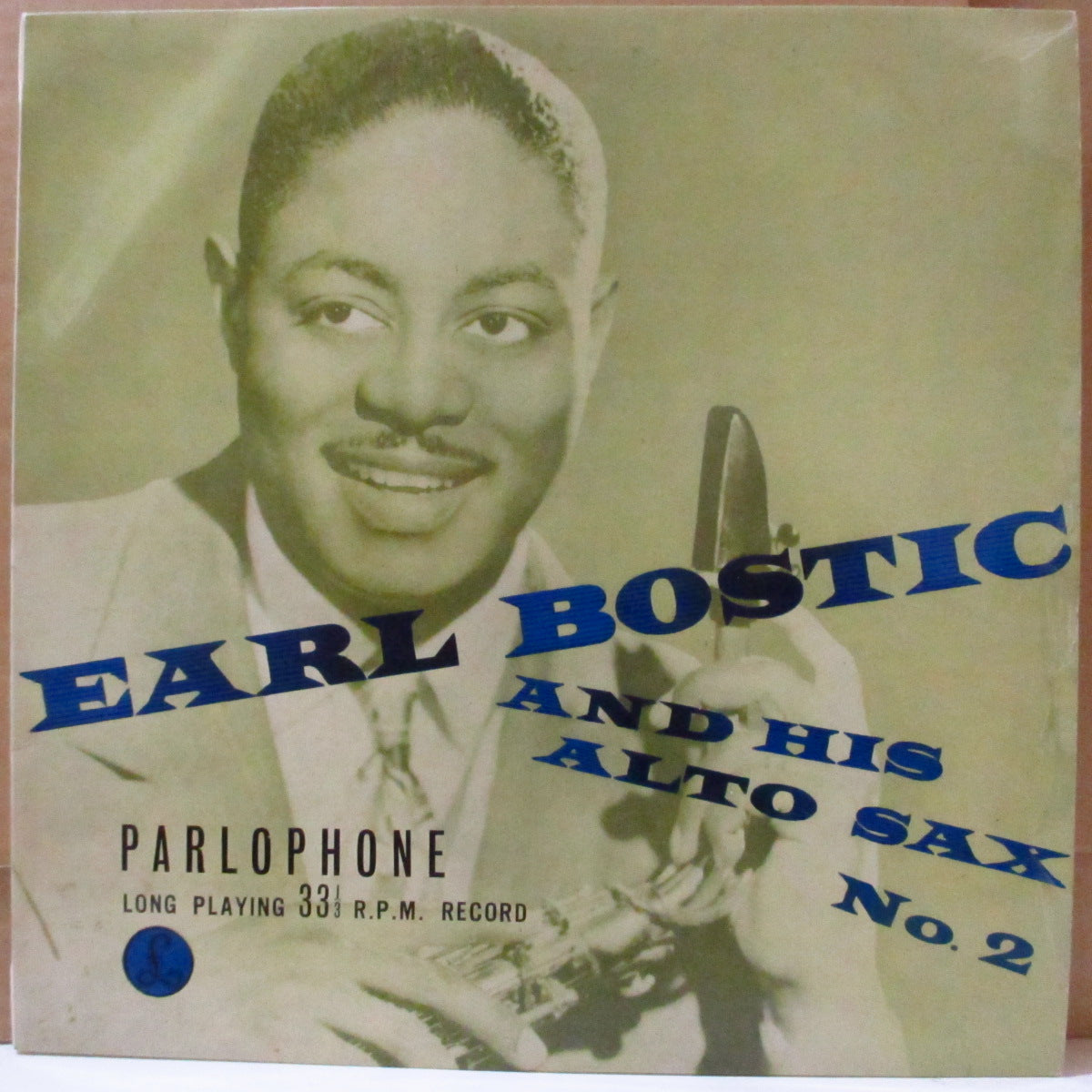 EARL BOSTIC (アール・ボスティック) - Earl Bostic And His Alto Sax (No.2) (UK '56 オリジナル 10インチ モノラル LP)英国独自編集コンピ!