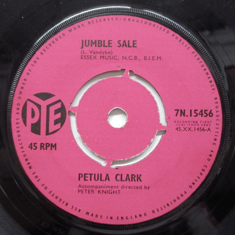 PETULA CLARK - Jumble Sale (UK Orig)