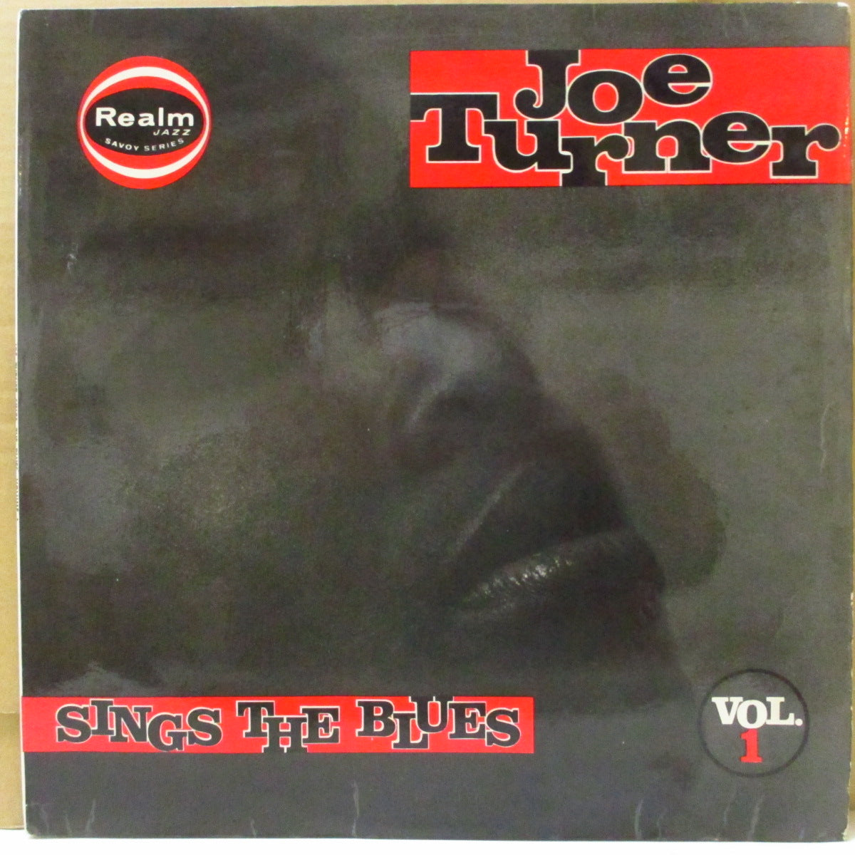 JOE TURNER (ジョー・ターナー) - Sings The Blues Vol. 1 (UK '64 再発モノラル LP/表面コーティング折り返しジャケ) '45〜'47年ナショナル社期コンピ!