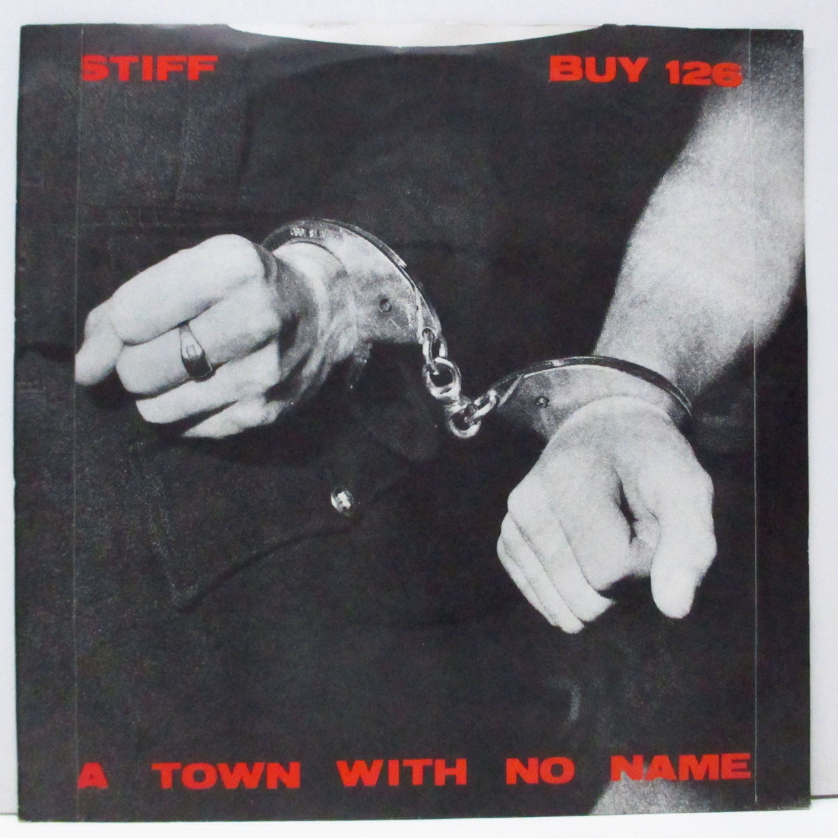 MADNESS (マッドネス) - Shut Up (UK オリジナル「フラットセンター」7"/マットソフト紙折り返ジャケ) 表ジャケ下部にスリーブデザインのクレジット有 Ver.