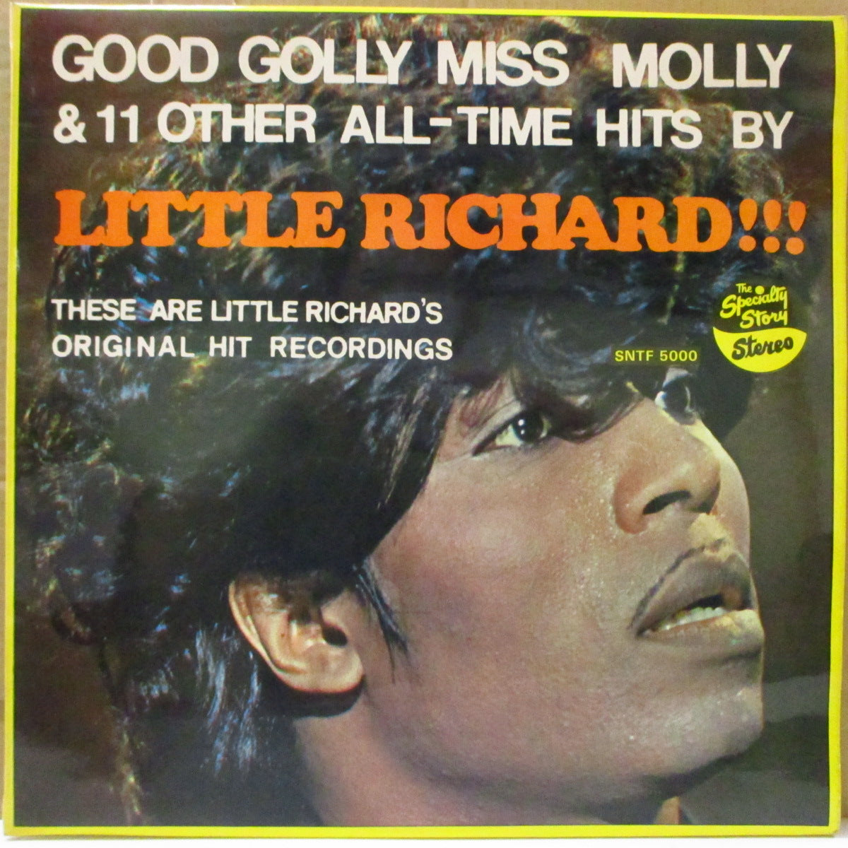 LITTLE RICHARD (リトル・リチャード) - All Time Hits (UK '69 オリジナル 擬似ステレオ LP)スペシャルティ社黄金期のベスト全12曲!