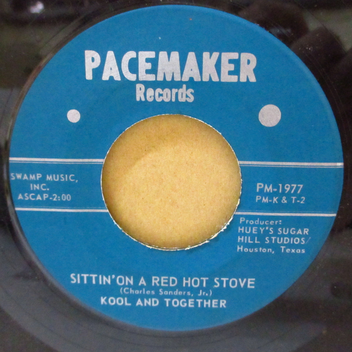 KOOL AND TOGETHER (クール・アンド・トゥギャザー) - Sittin' On A Red Hot Stove / Hey Now Baby (US オリジナル 7インチ)怪ディープ・ファンク+ガレージ・ファンク!