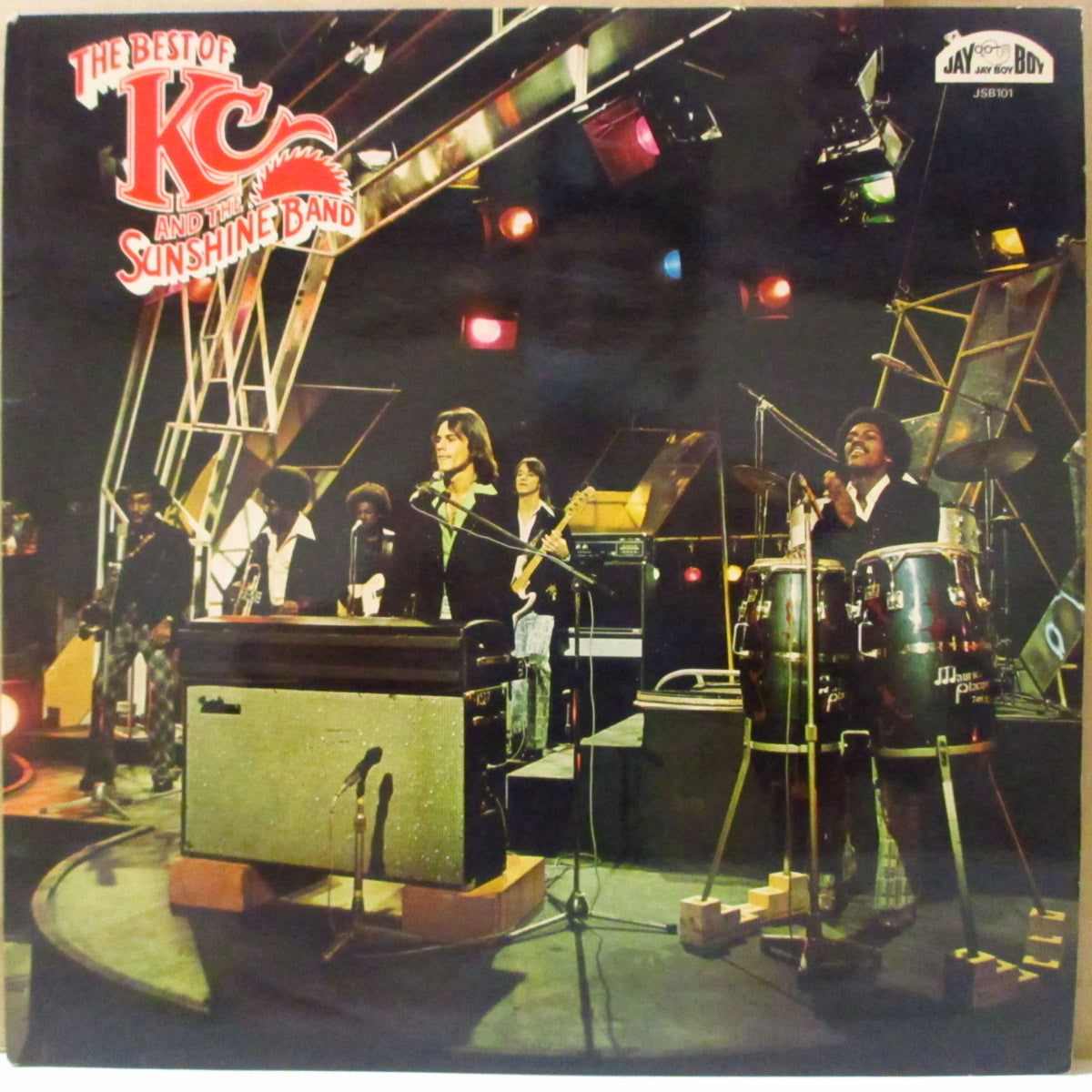 KC AND THE SUNSHINE BAND (KCアンド・ザ・サンシャイン・バンド) - The Best Of KC And The Sunshine Band (UK '76 オリジナル・ステレオ LP/両面コーティング・ジャケ)UK独自ベスト全10曲