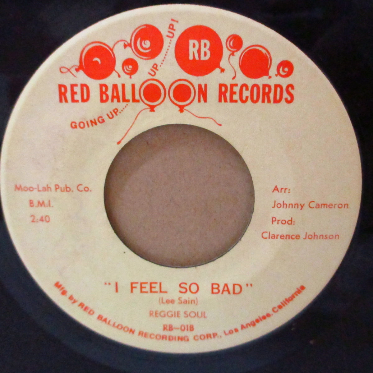 REGGIE SOUL (レジー・ソウル) - I Got Jody / I Feel So Bad (US '71 オリジナル7インチ)ローファイ・ガレージ・ファンク+ファンキー・ノーザン!