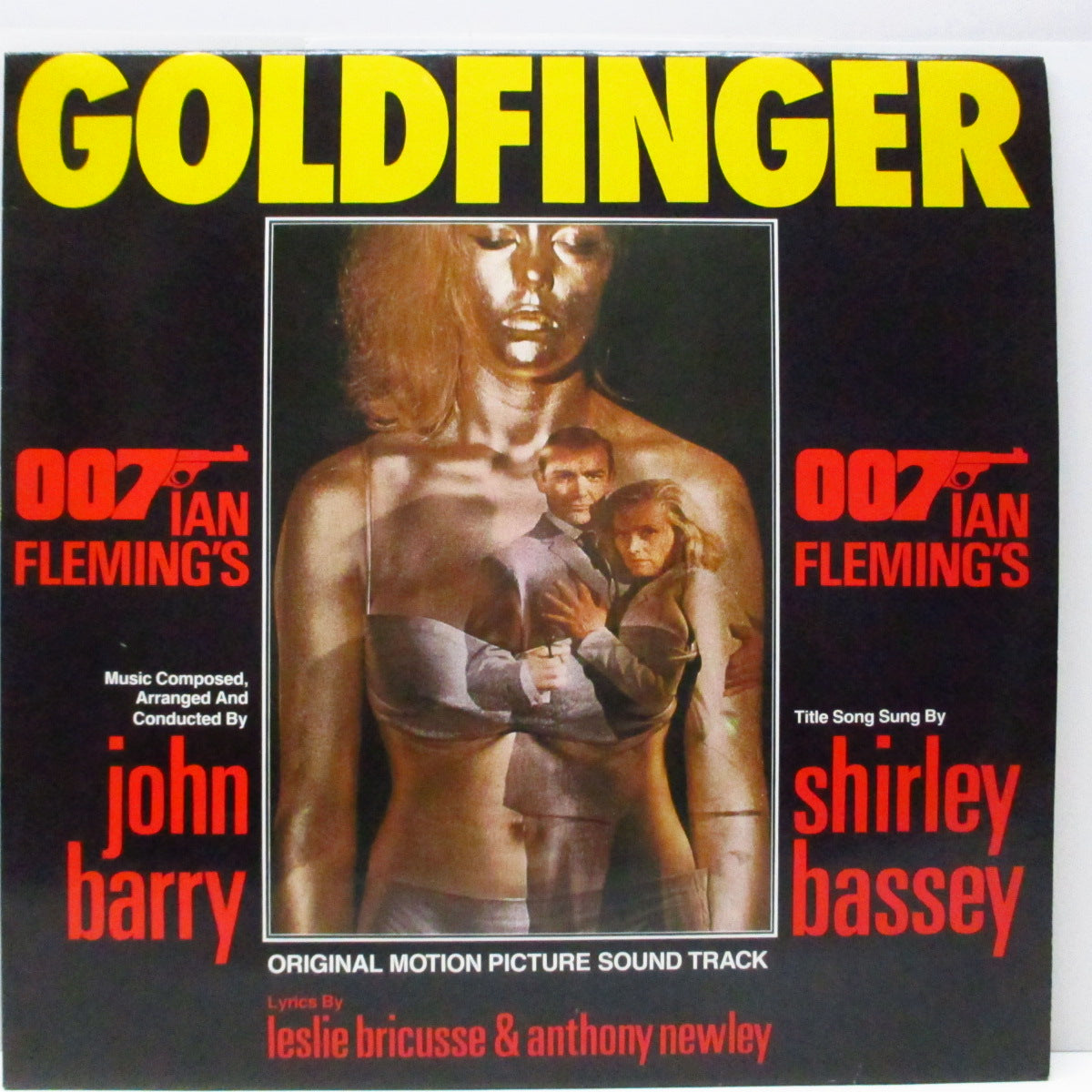 O.S.T. (映画『007 ゴールドフィンガー』サントラ盤!) - 007 / Goldfinger (EU '88 再発 LP+別デザインジャケ/Duchesse LP 152017)