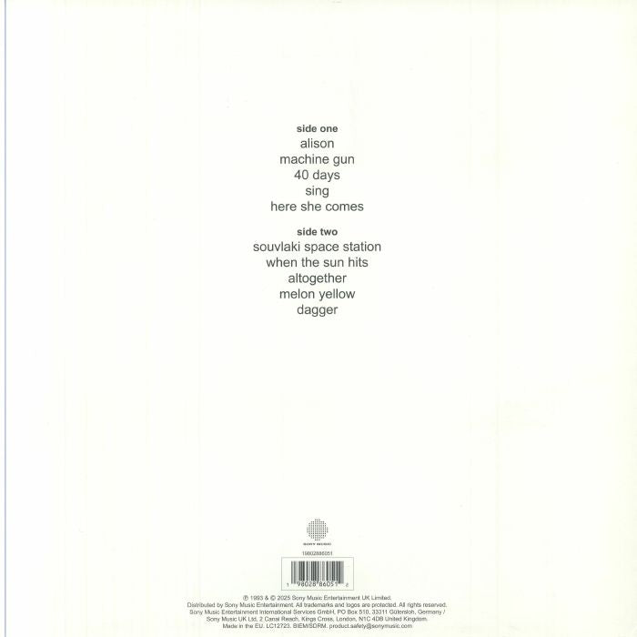 SLOWDIVE (スロウダイヴ) - Souvlaki (EU 正規限定再発 LP/NEW) '93年名作2ndアルバム