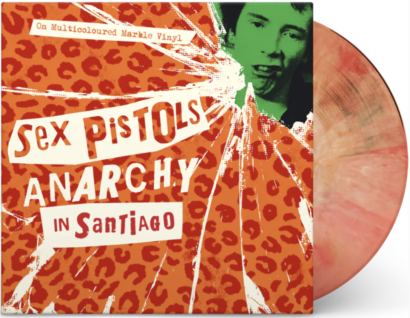 SEX PISTOLS (セックス・ピストルズ) - Anarchy In Santiago (EU 500枚限定再発マーブルヴァイナル LP/New)