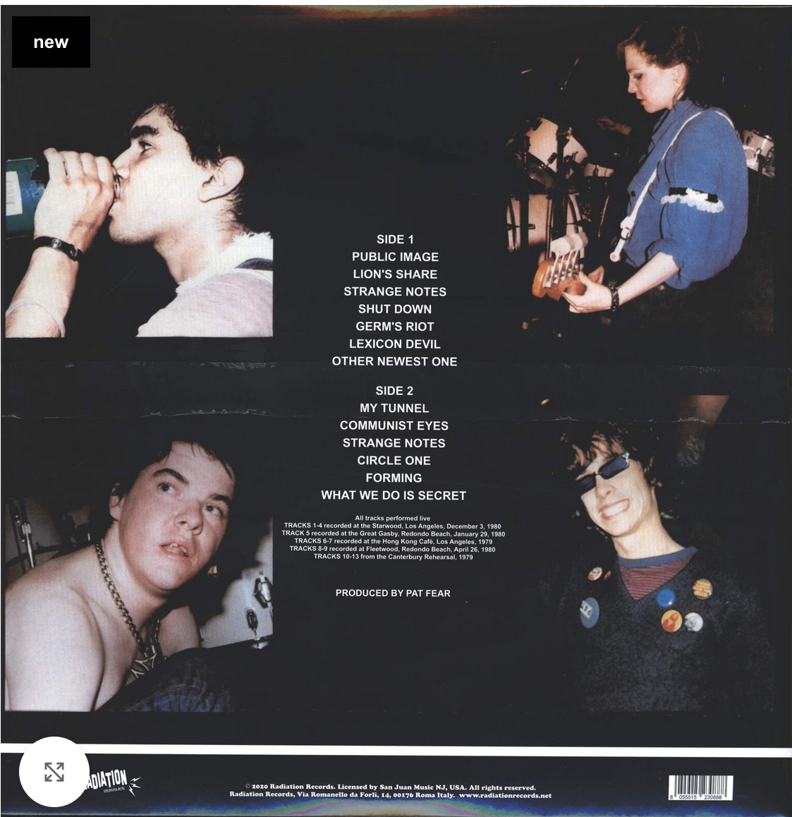 GERMS, THE (ザ・ジャームス) - Cat's Clause (Italy 500枚限定再発 LP / New)