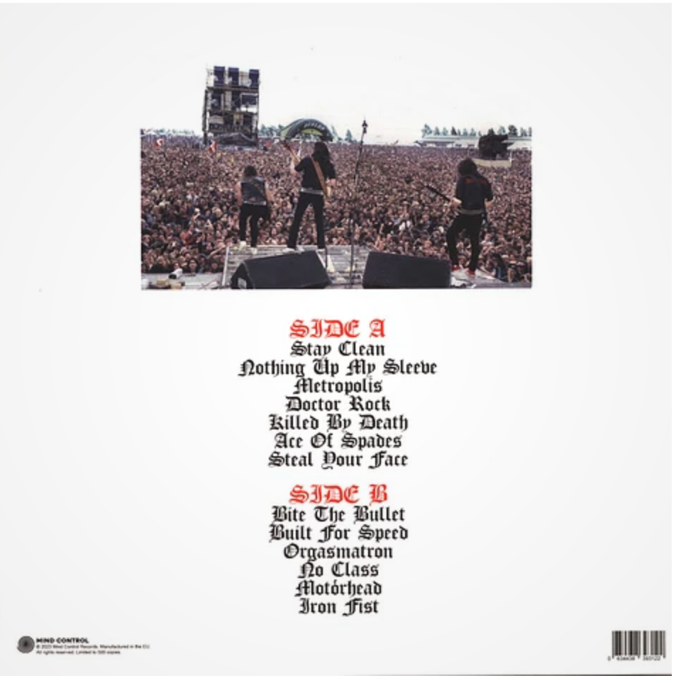 MOTORHEAD (モーターヘッド) - Donington Park Broadcast Monsters Of Rock 1986 (EU 限定プレス LP/ New)